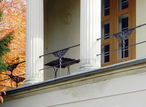 Villa Persius - Surface Sealing Below Historical Balcony Covering